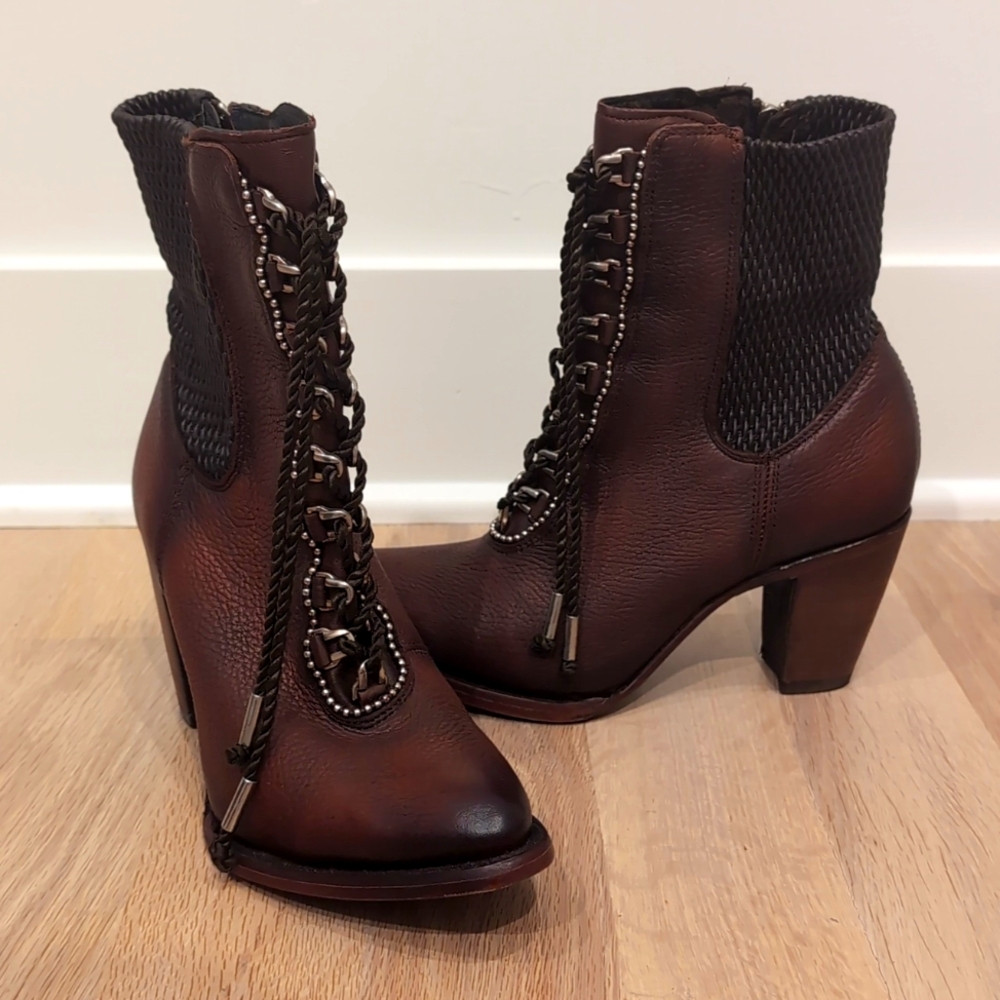Cuadra Ankle Boots, Brown US 8  (equiv to 8.5)